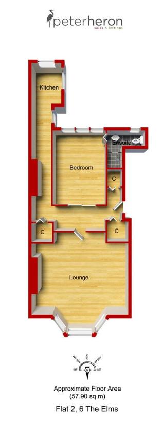 1 bedroom flat for sale - floorplan