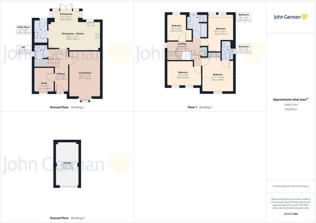 4 bedroom detached house for sale - floorplan