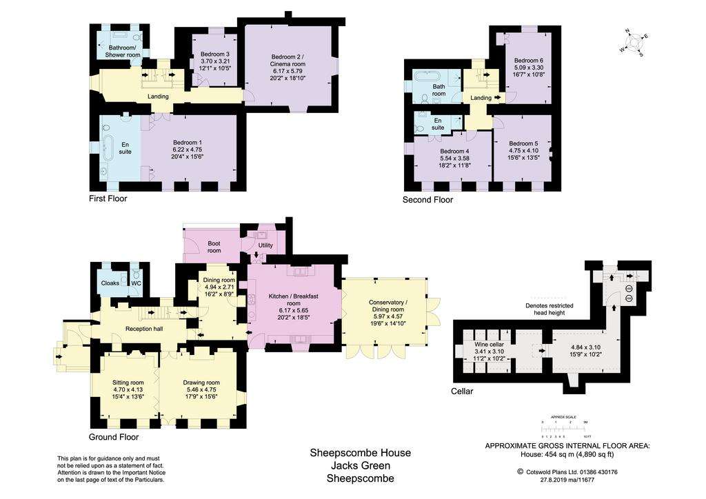 6 bedroom house to rent - floorplan