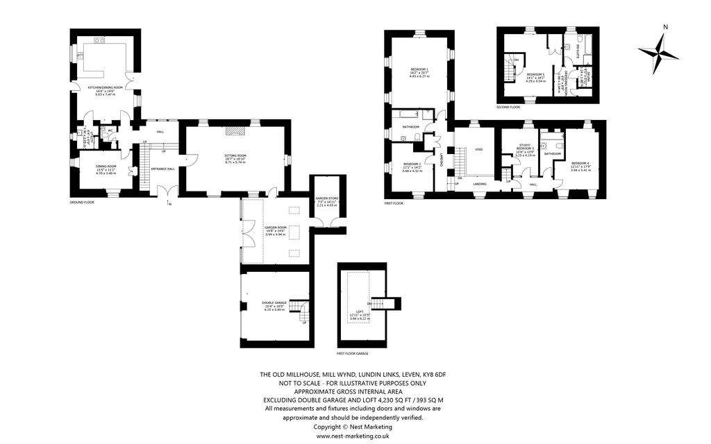 5 bedroom detached house for sale - floorplan