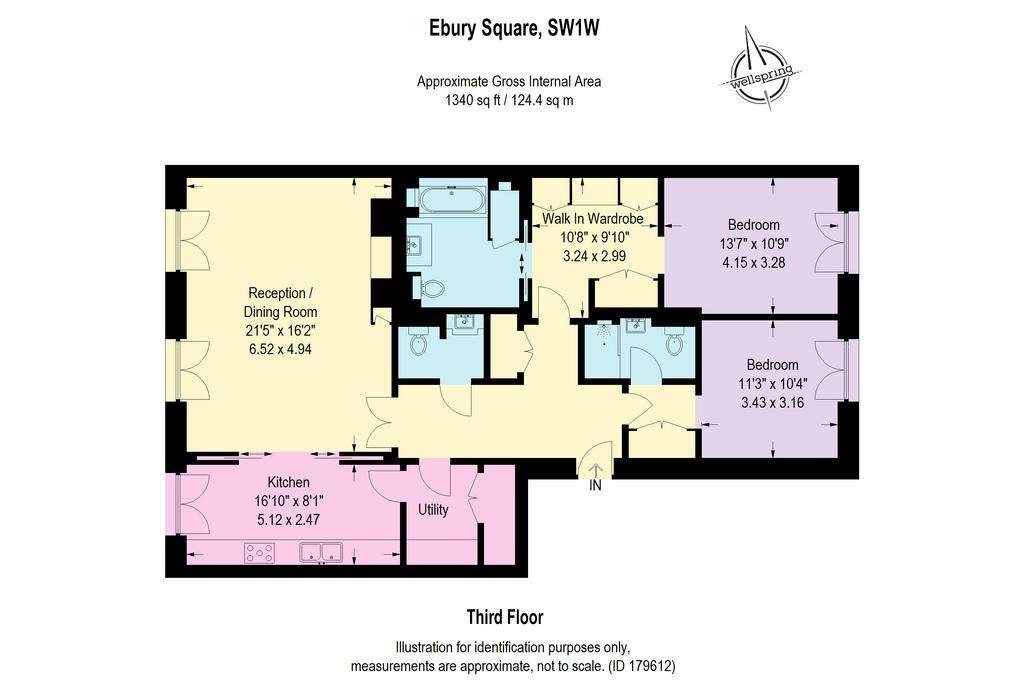 2 bedroom flat for sale - floorplan