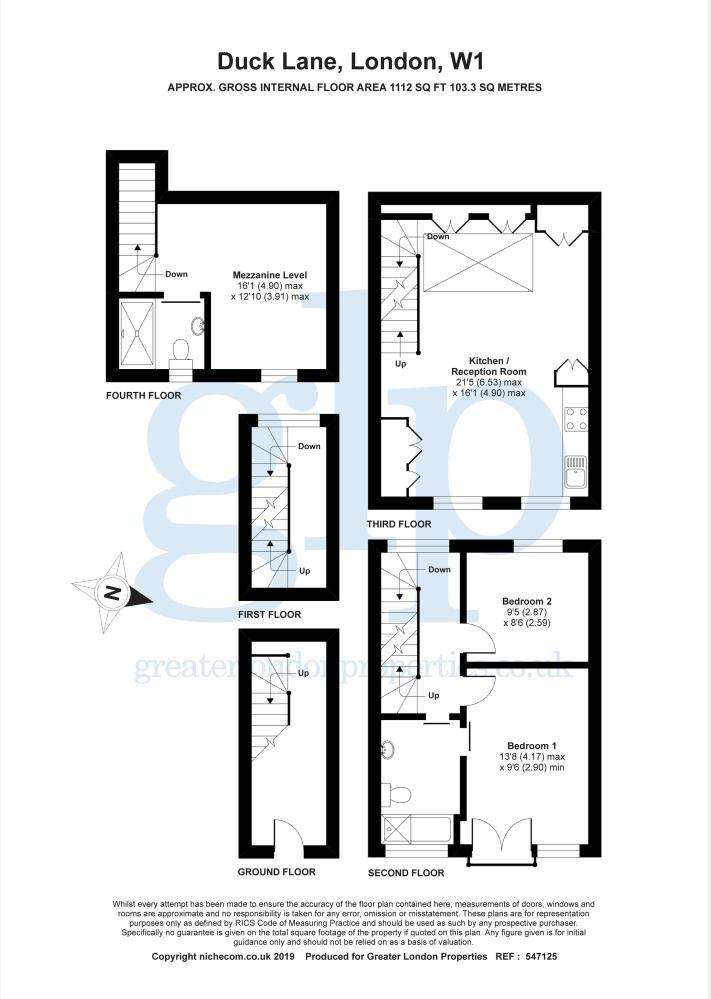 2 bedroom flat to rent - floorplan