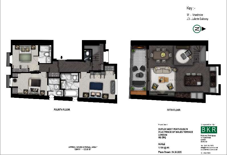 3 bedroom flat to rent - floorplan