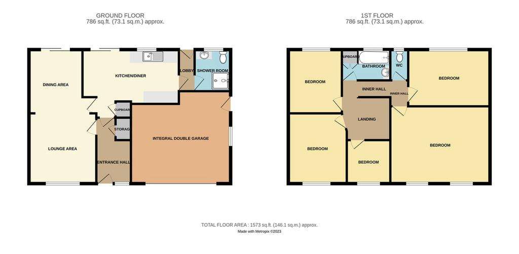 5 bedroom semi-detached house for sale - floorplan