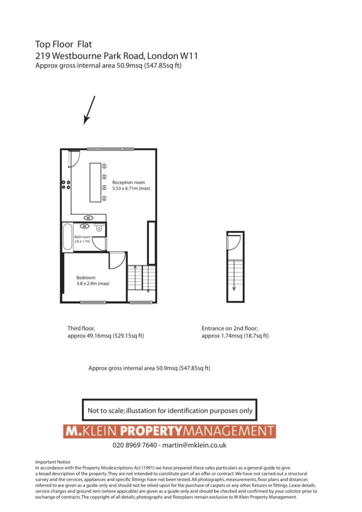 1 bedroom flat to rent - floorplan