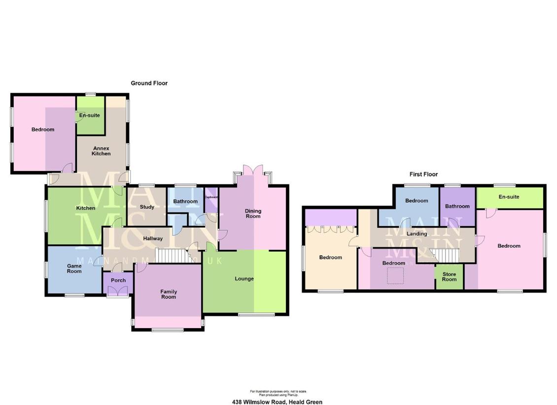 5 bedroom bungalow for sale - floorplan