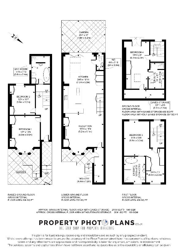 4 bedroom property for sale - floorplan