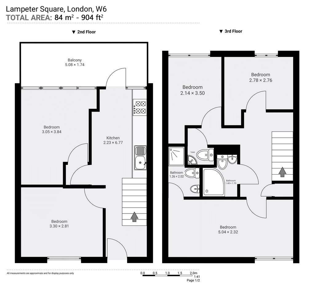 5 bedroom flat to rent - floorplan