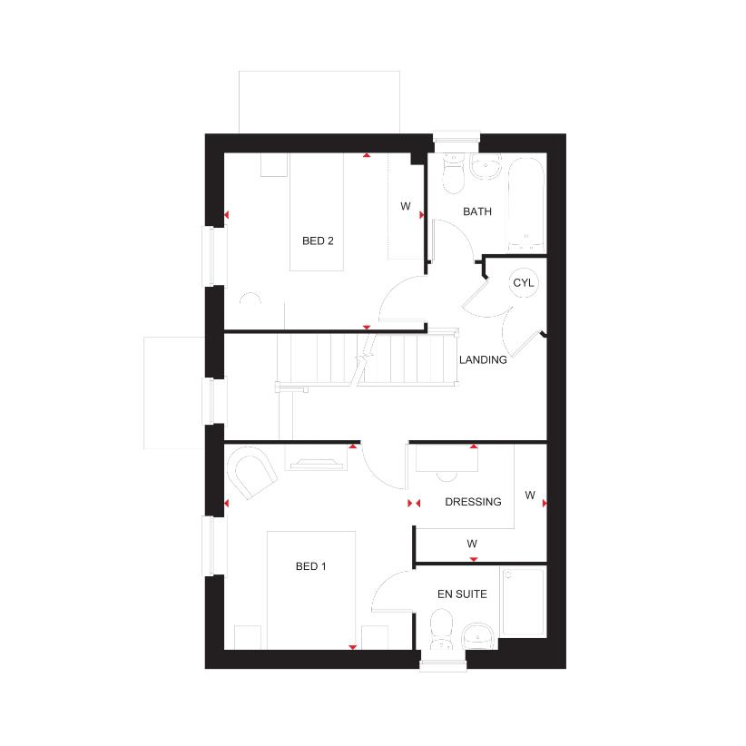 4 bedroom detached house for sale - floorplan