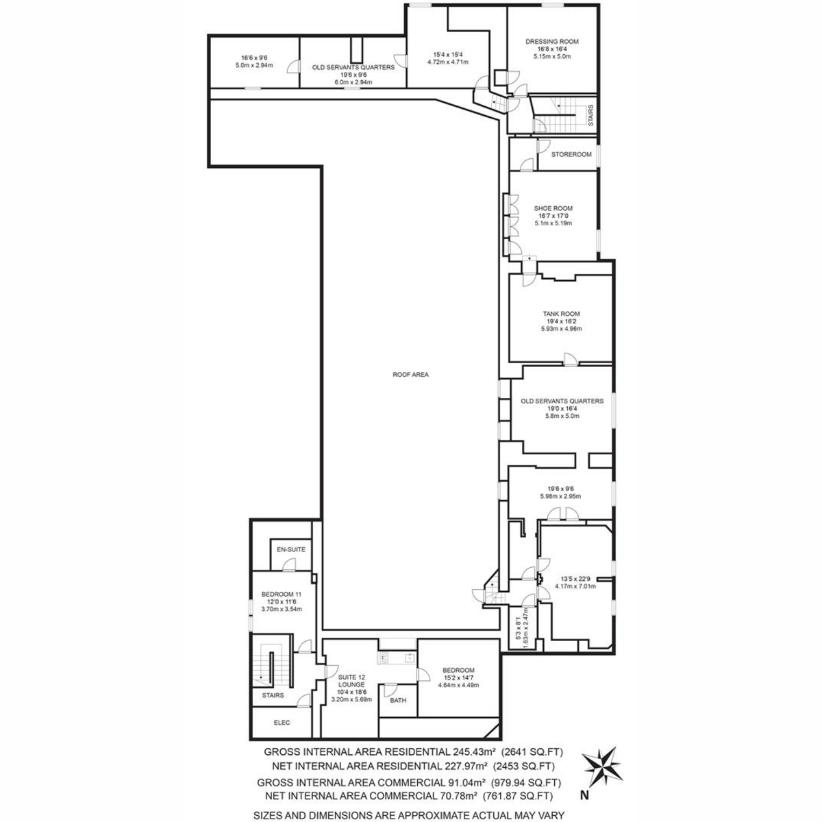 13 bedroom property for sale - floorplan