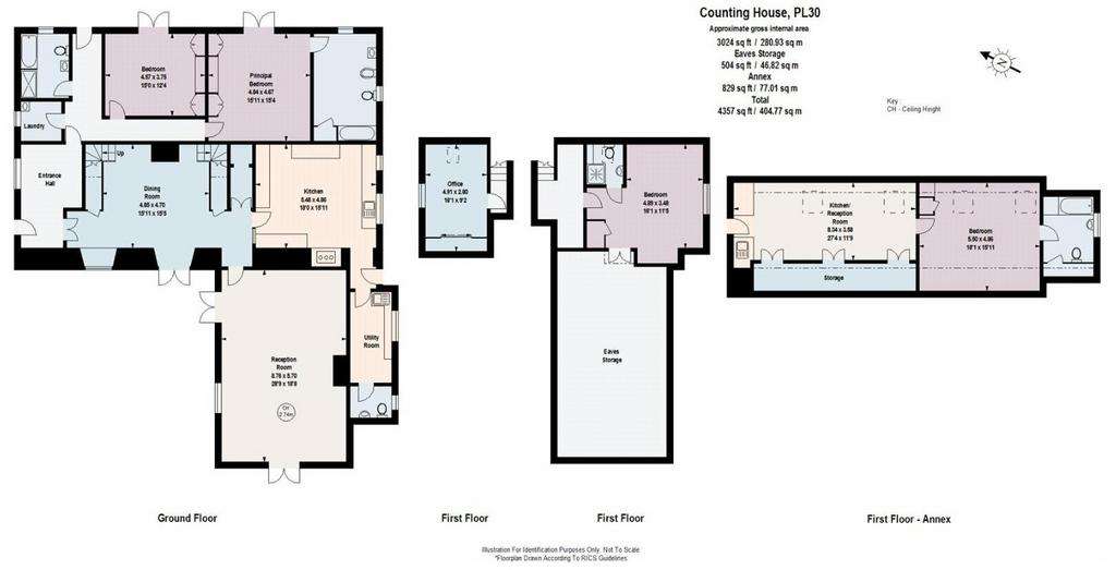 6 bedroom house for sale - floorplan