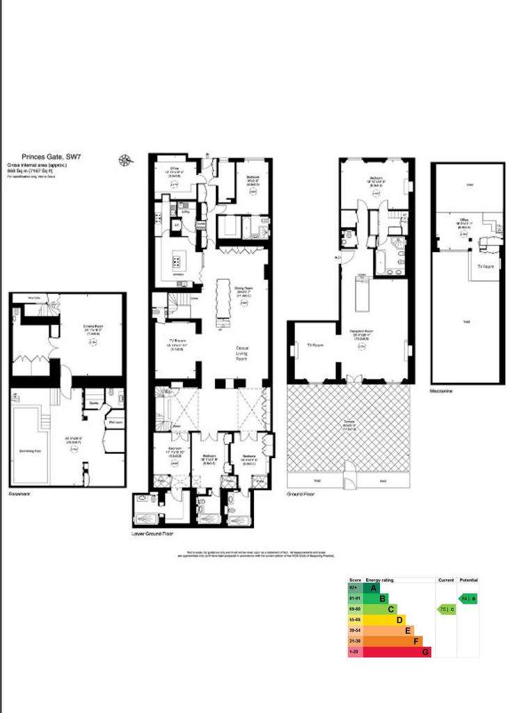 5 bedroom flat to rent - floorplan