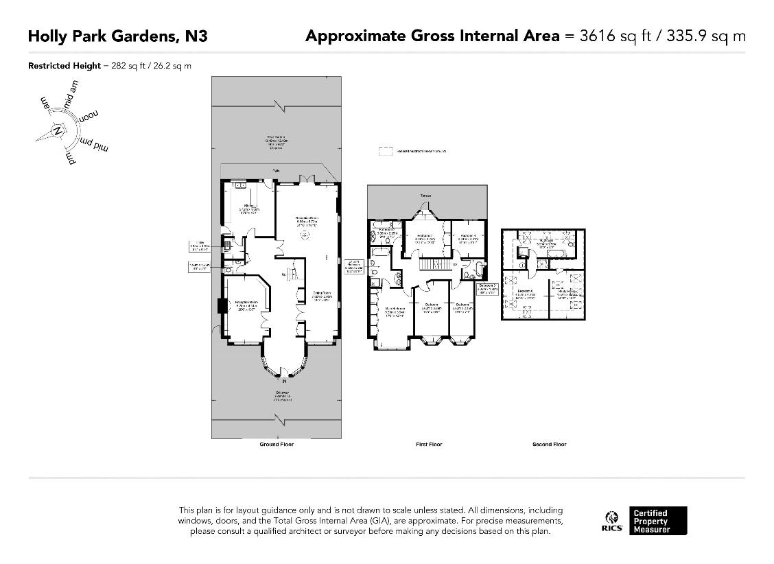 6 bedroom detached house for sale - floorplan