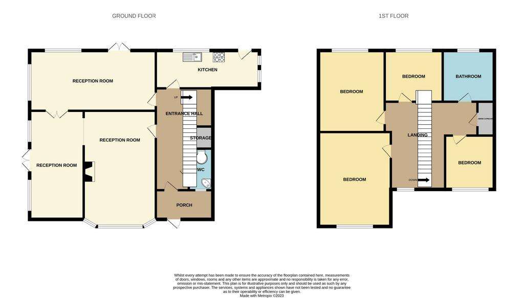 4 bedroom detached house to rent - floorplan