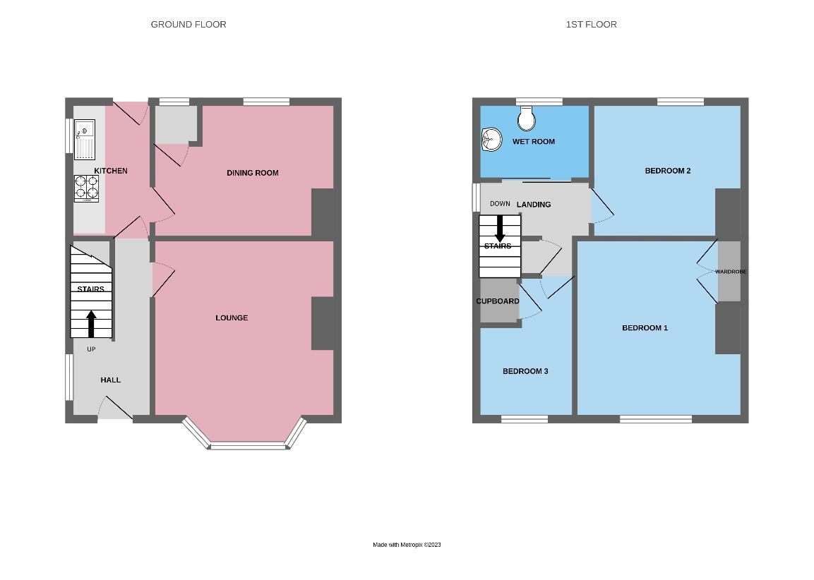 3 bedroom property for sale - floorplan