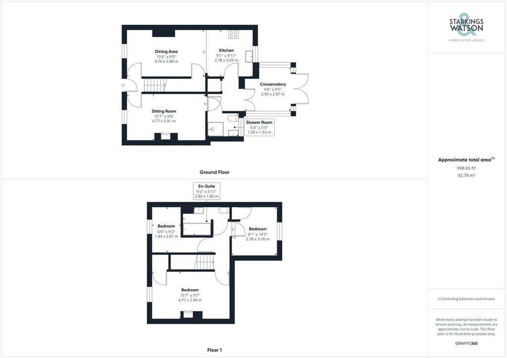 3 bedroom cottage for sale - floorplan