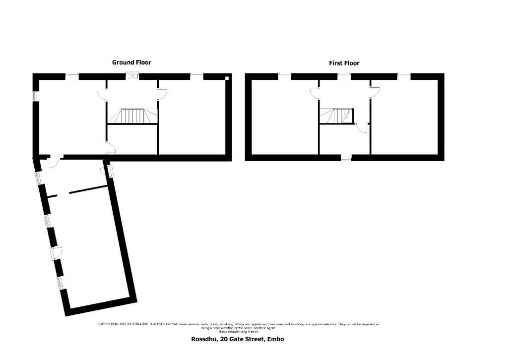 2 bedroom detached villa for sale - floorplan