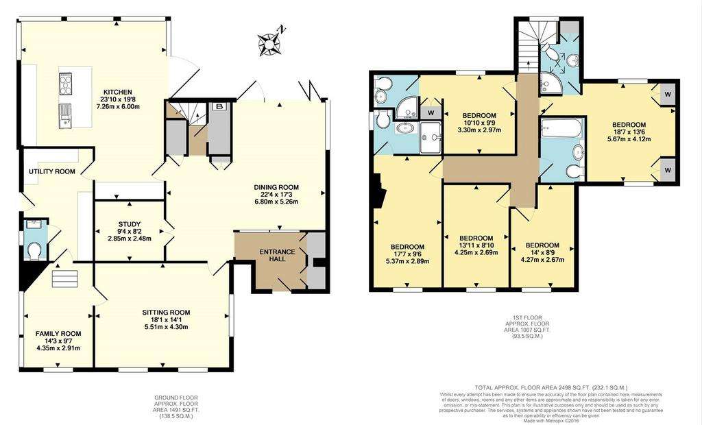 5 bedroom detached house for sale - floorplan