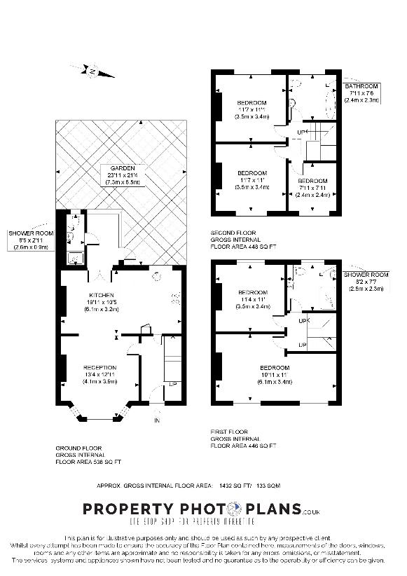 5 bedroom property for sale - floorplan