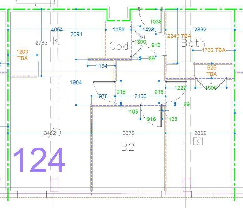 2 bedroom flat to rent - floorplan