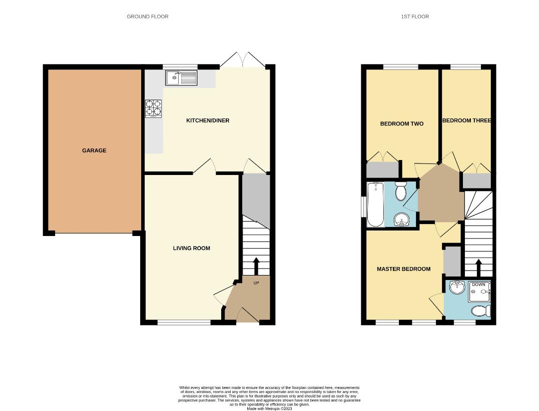 3 bedroom detached house for sale - floorplan