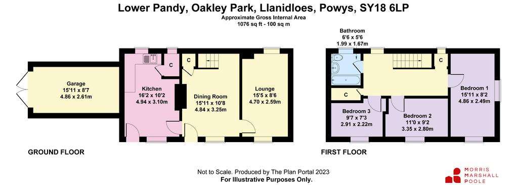 3 bedroom detached house for sale - floorplan