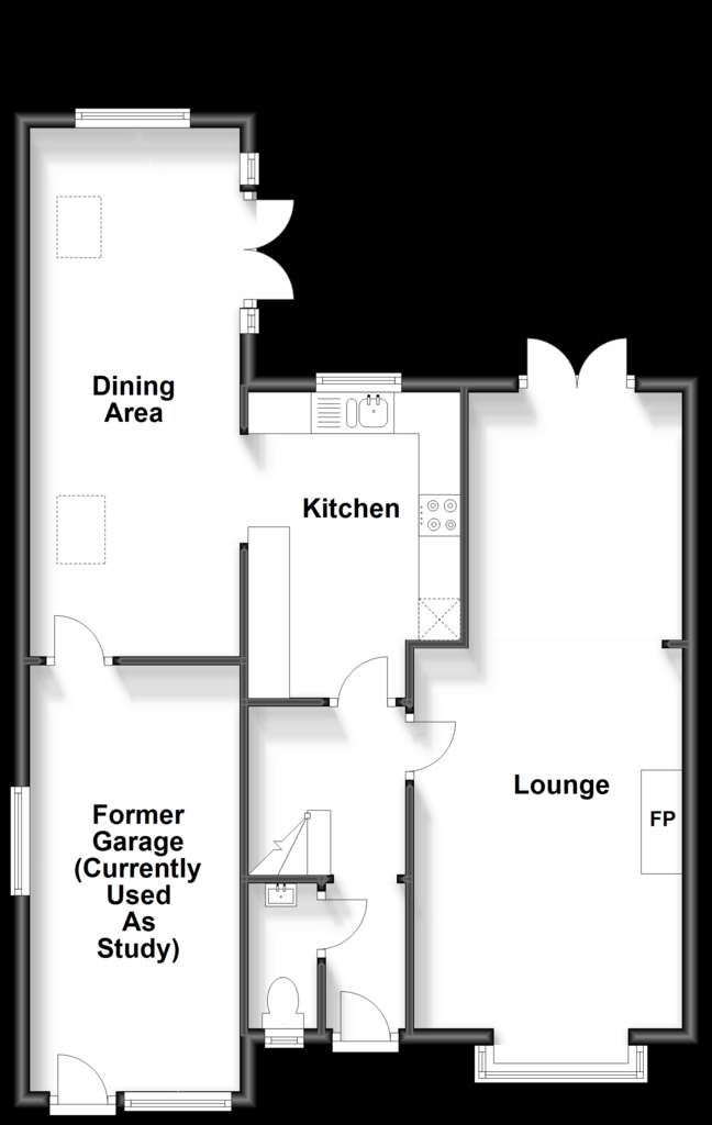 3 bedroom detached house for sale - floorplan