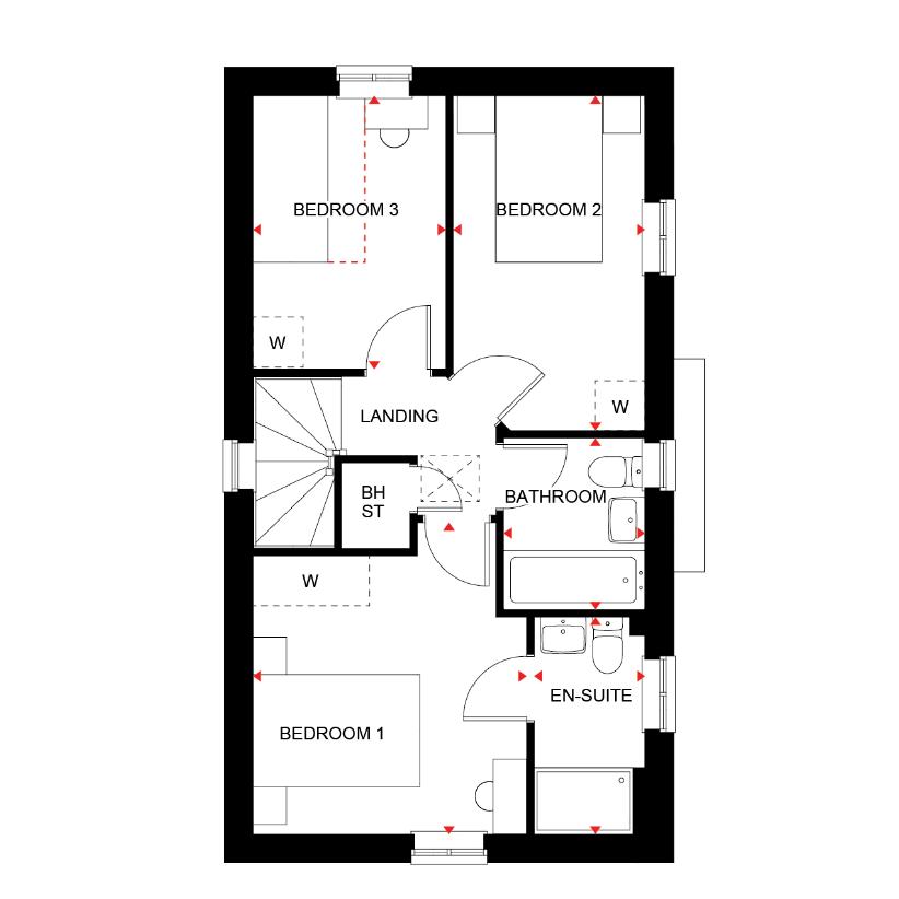 3 bedroom detached house for sale - floorplan