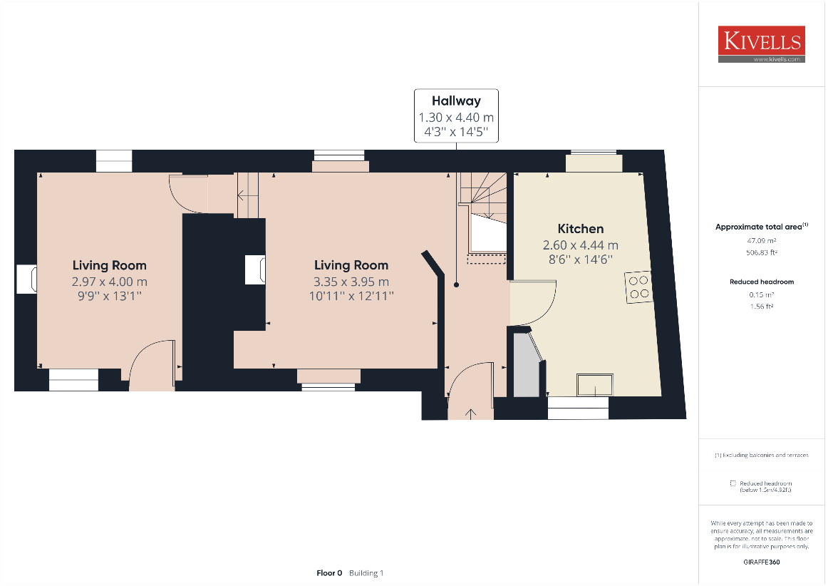 3 bedroom property for sale - floorplan