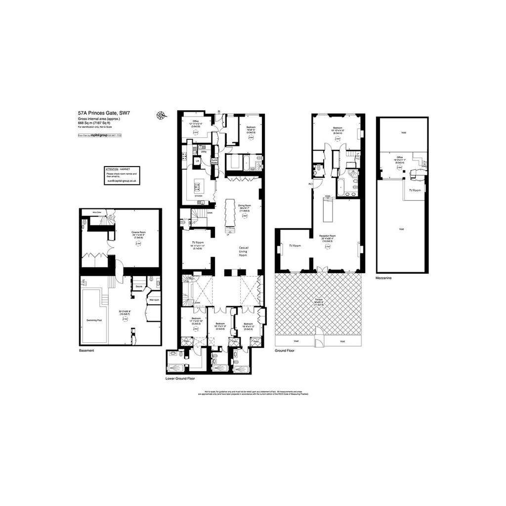 5 bedroom flat to rent - floorplan