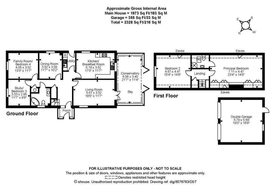 4 bedroom chalet for sale - floorplan