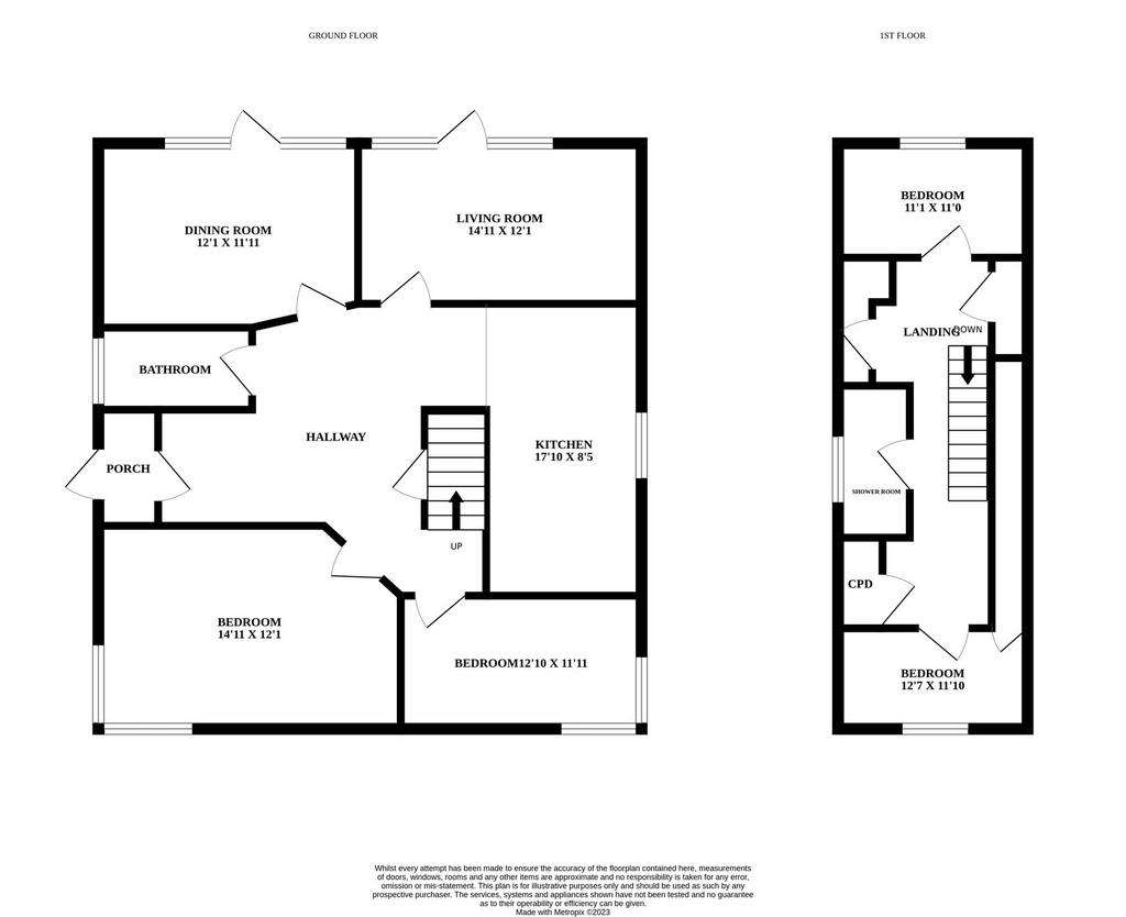 4 bedroom chalet for sale - floorplan