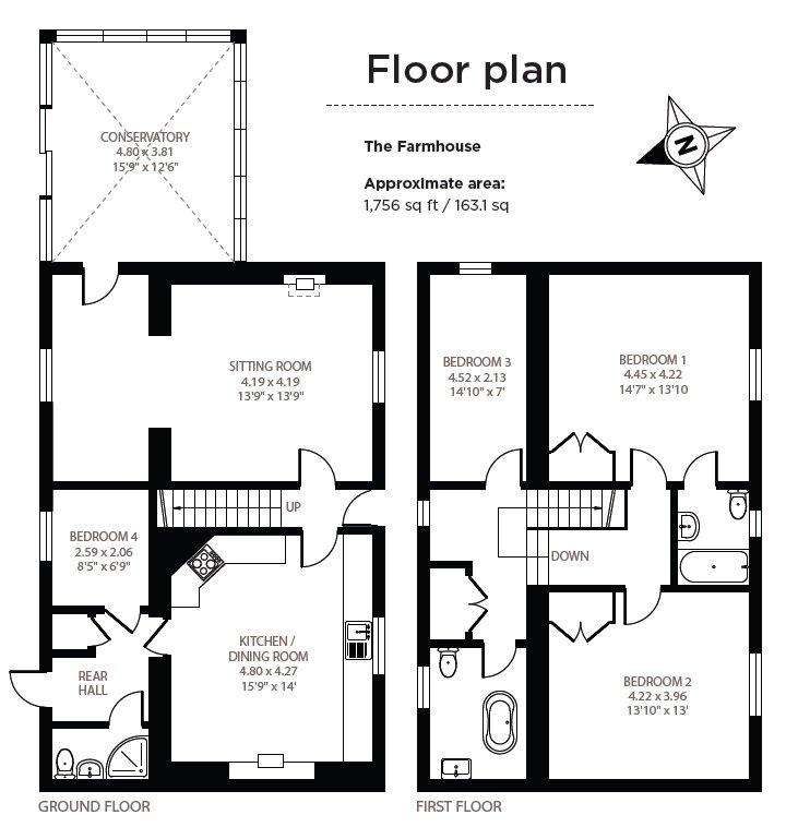 21 bedroom house for sale - floorplan