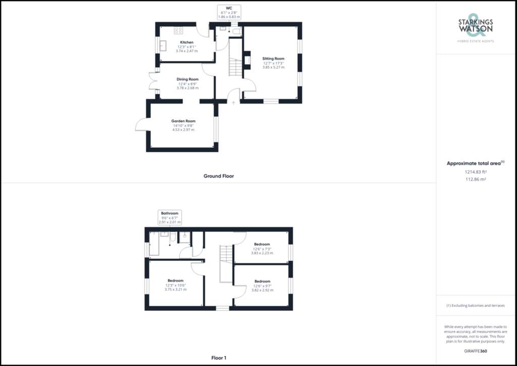 3 bedroom detached house to rent - floorplan