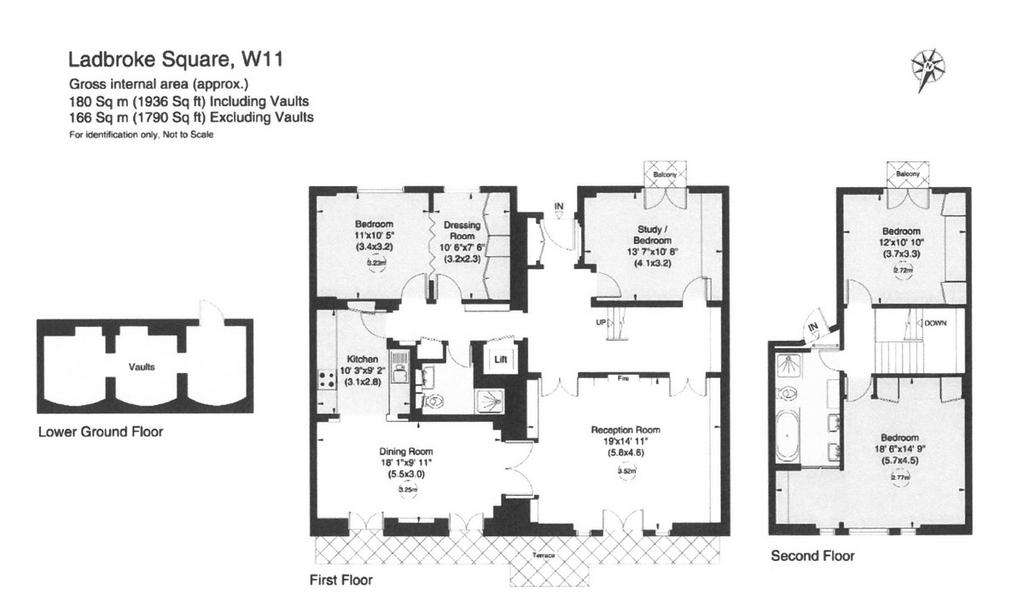 3 bedroom flat to rent - floorplan