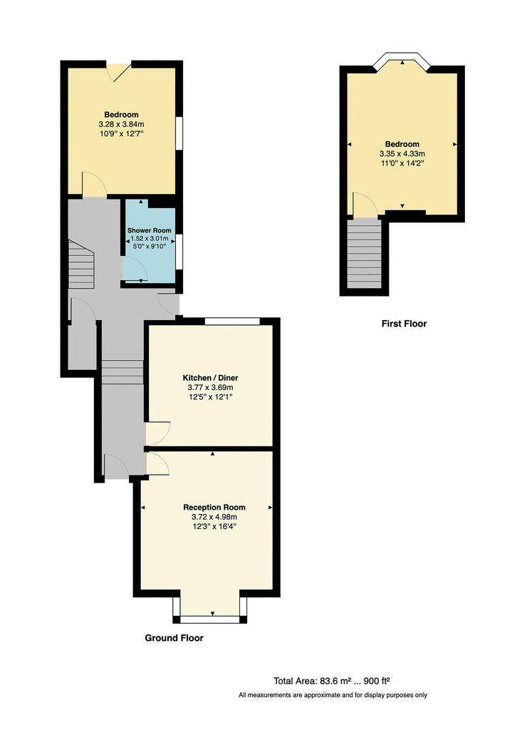 2 bedroom flat for sale - floorplan