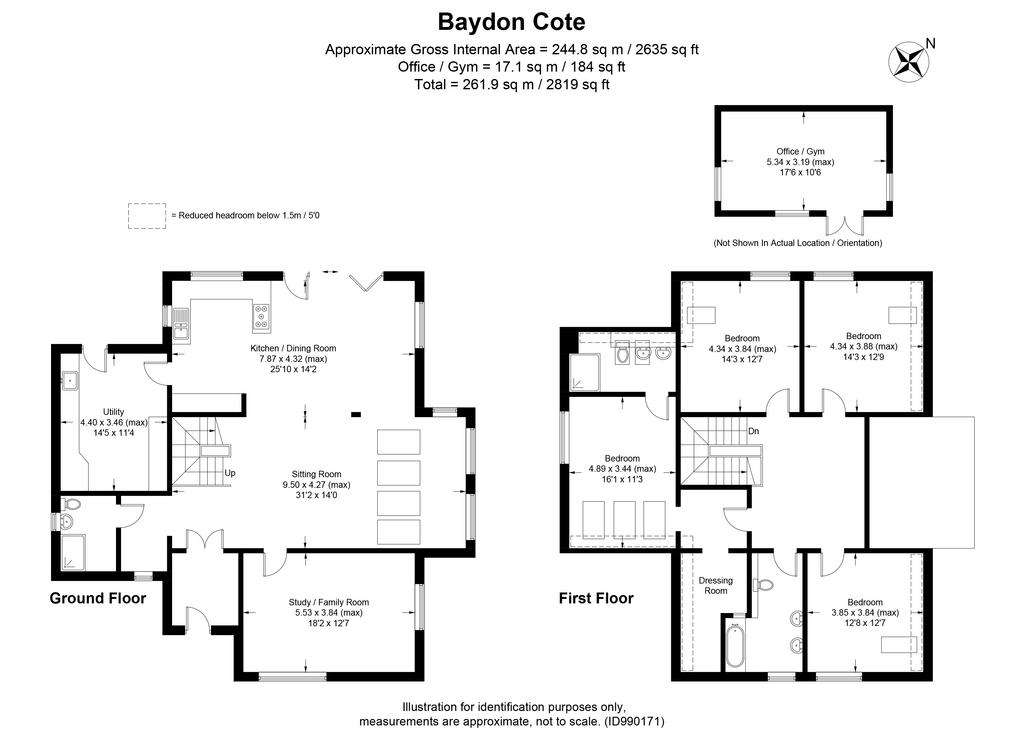 4 bedroom detached house for sale - floorplan