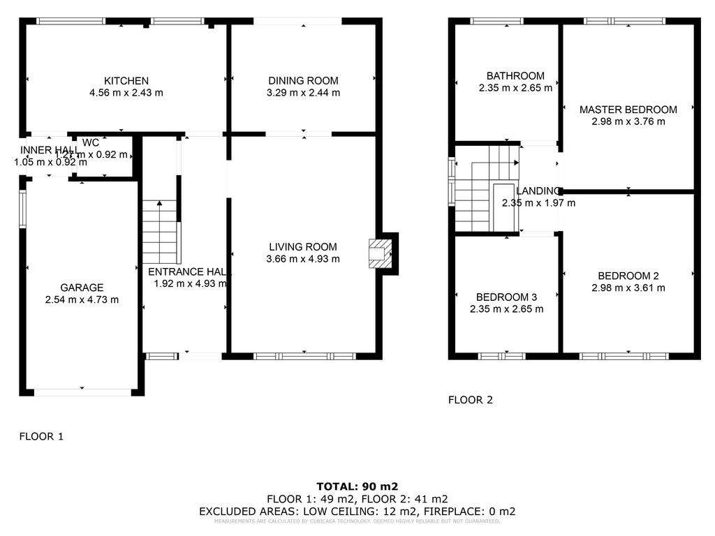 3 bedroom detached house for sale - floorplan