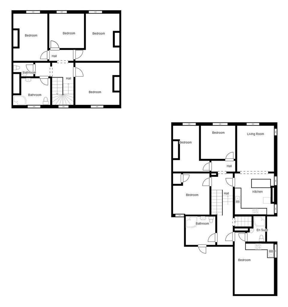 8 bedroom flat to rent - floorplan