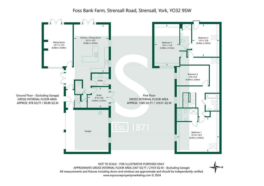 4 bedroom detached house for sale - floorplan