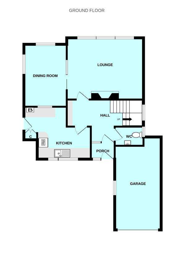 4 bedroom detached house for sale - floorplan