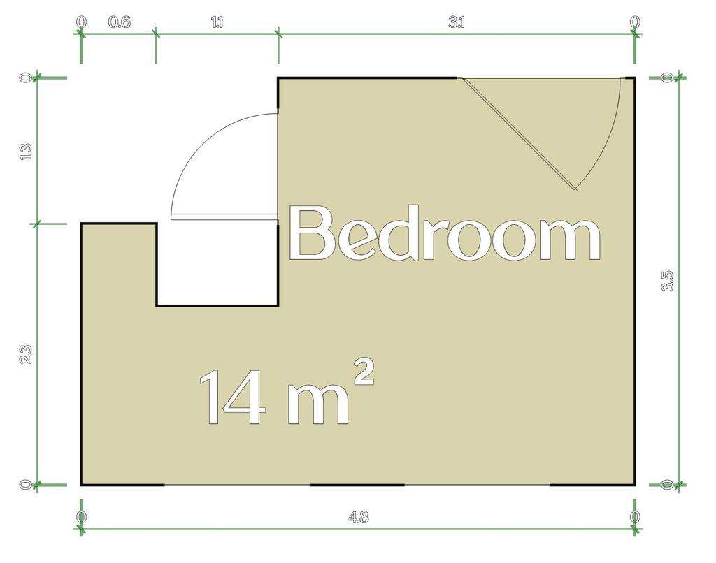 Room to rent - floorplan