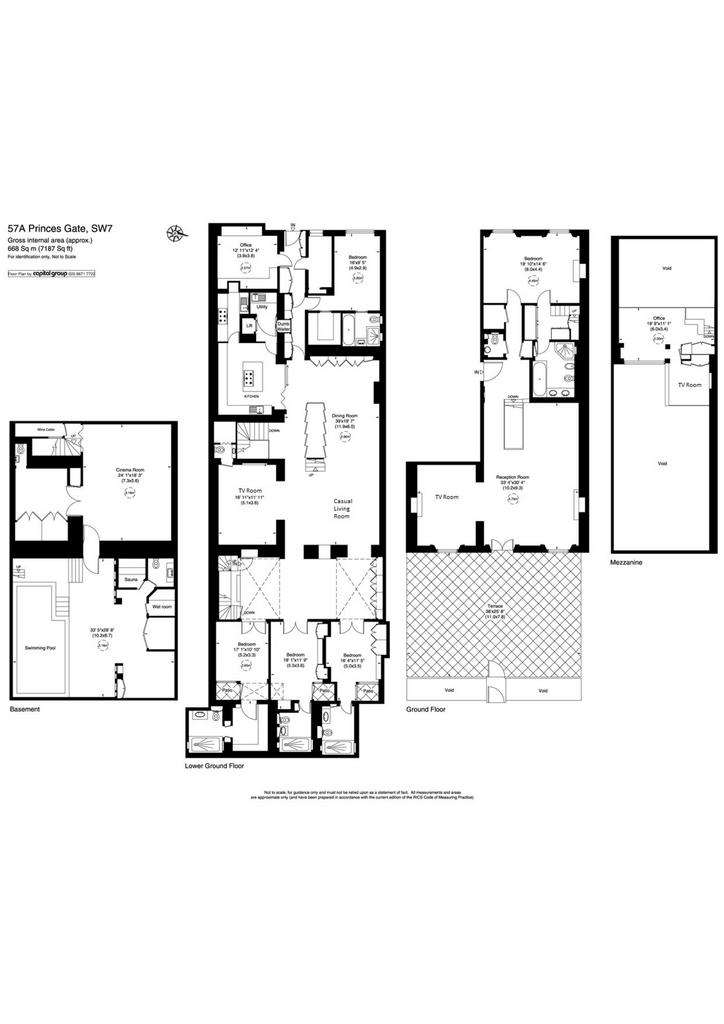 5 bedroom flat to rent - floorplan