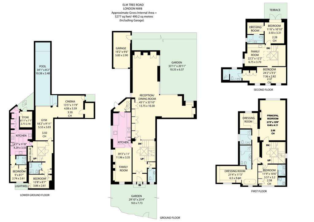 6 bedroom house to rent - floorplan