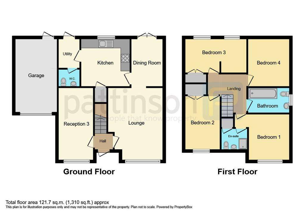 4 bedroom detached house for sale - floorplan