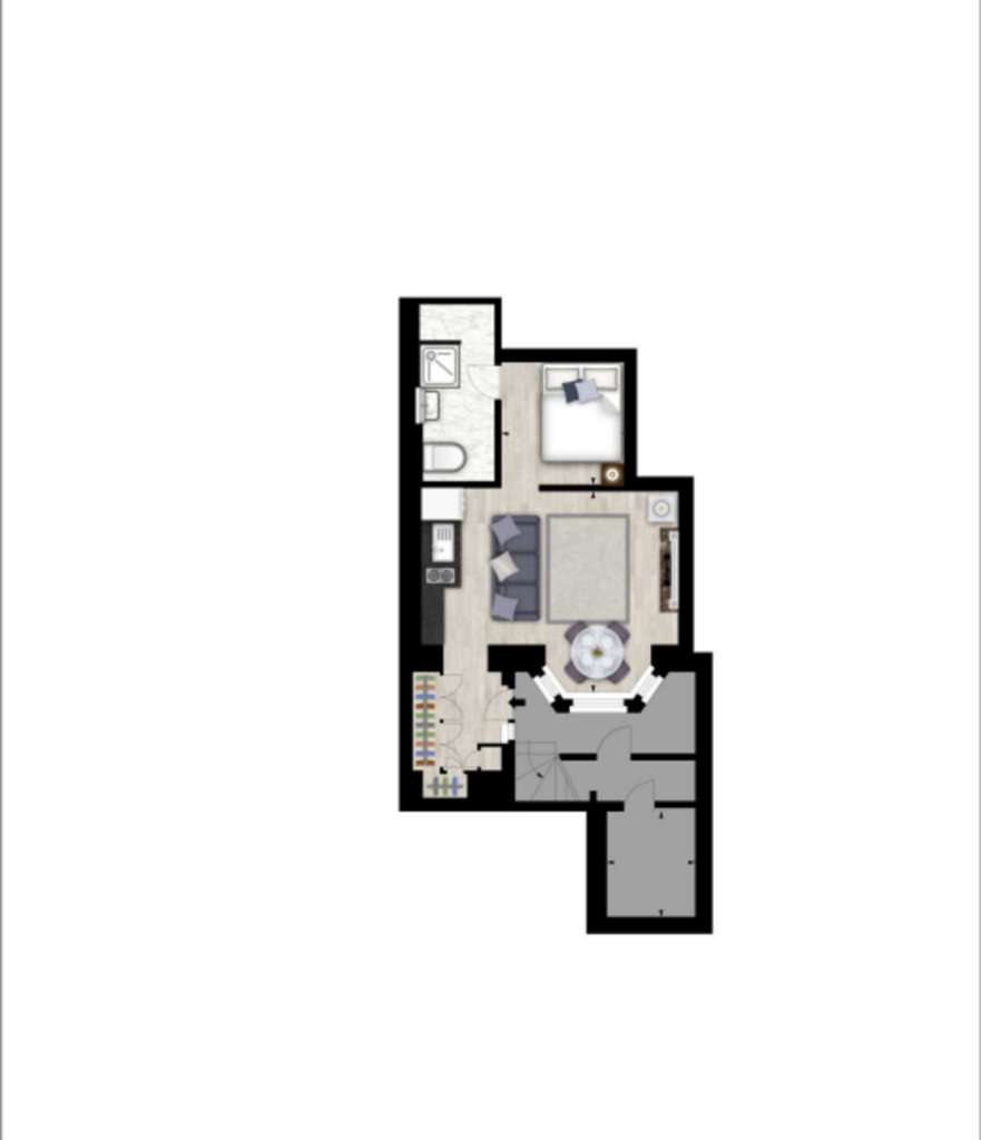 1 bedroom flat to rent - floorplan