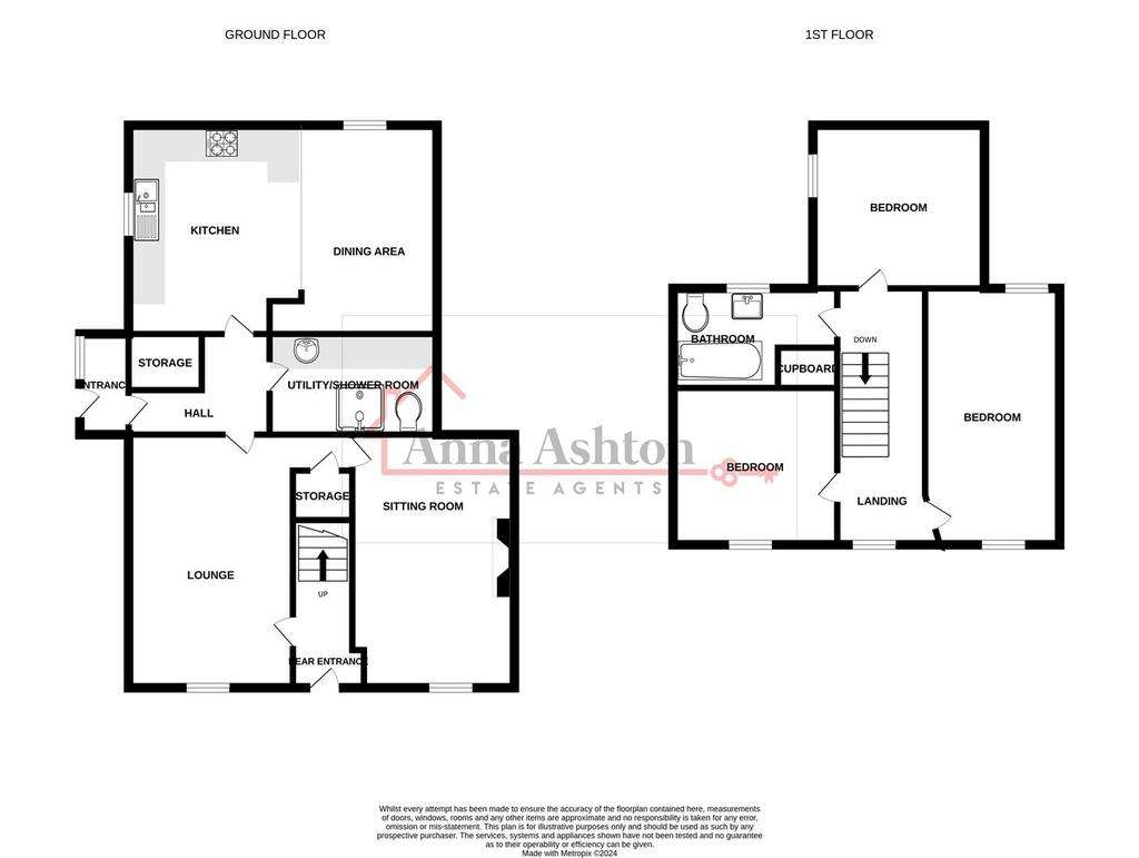 3 bedroom detached house for sale - floorplan