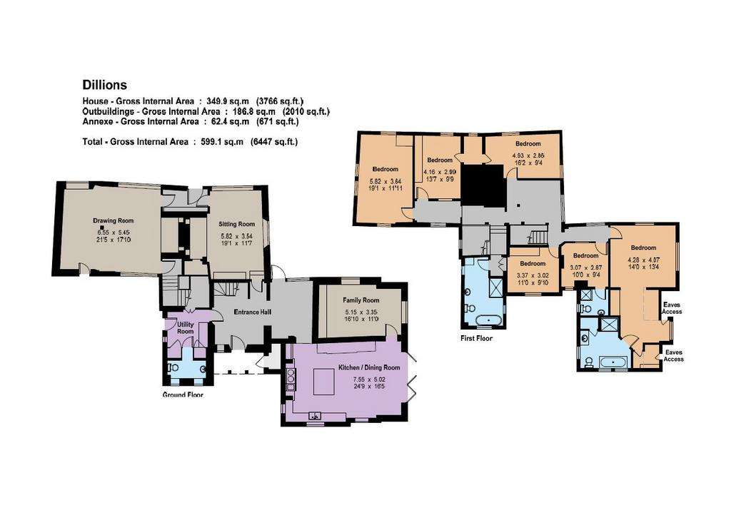 6 bedroom detached house for sale - floorplan