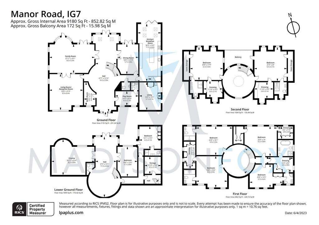 7 bedroom detached house to rent - floorplan