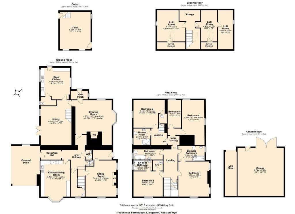 5 bedroom farm house for sale - floorplan